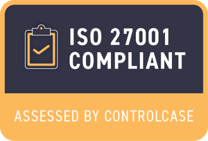 ISO 27001 Compliant - Assessed by ControlCase