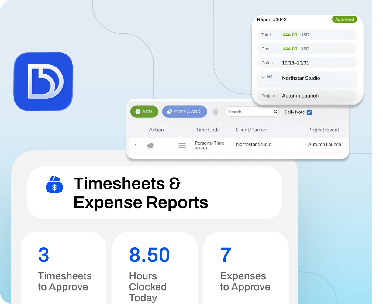 project time and expense
