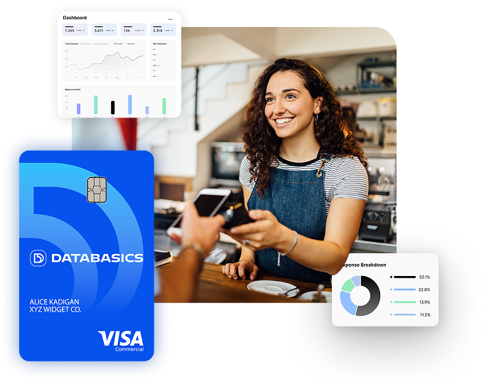 DATABASICS Visa® Commercial Card