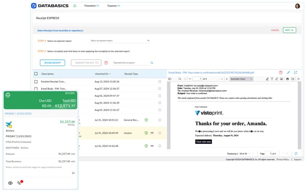 receipt OCR expense tracking