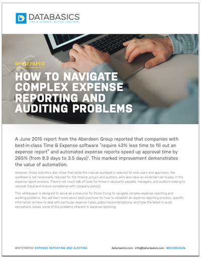 How to Navigate Complex Expense Reporting and Auditing Problems Cover