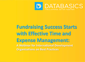 Fundraising Success Starts With Effective Time & Expense – International Development – Humentum Webinar